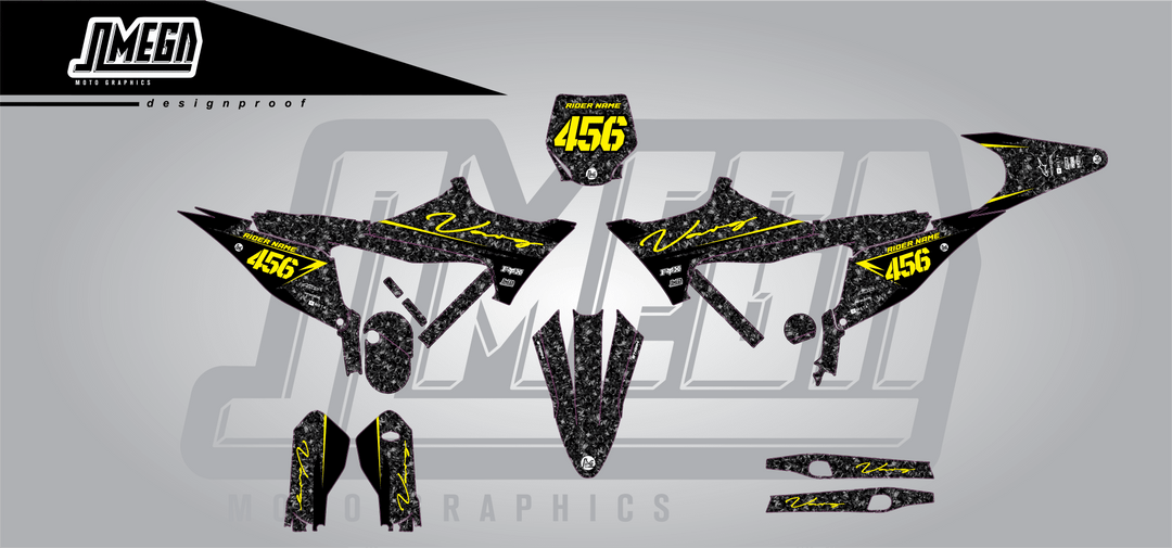 Forged Carbon Graphics kit