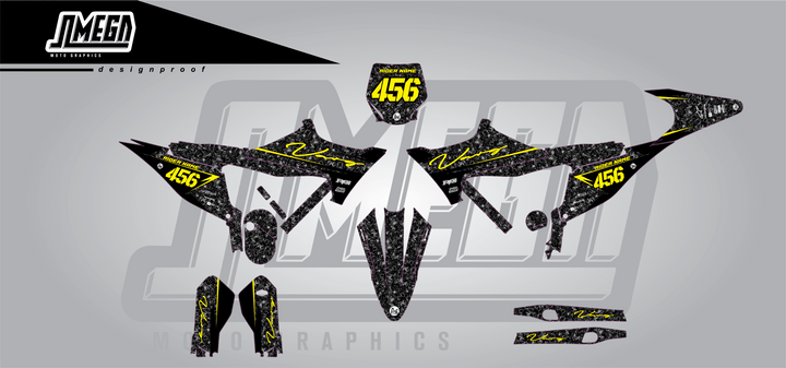 Forged Carbon Graphics kit