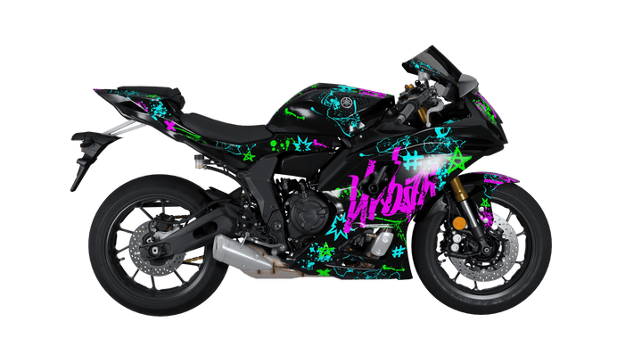 Graffiti Road Bike Graphics Kit