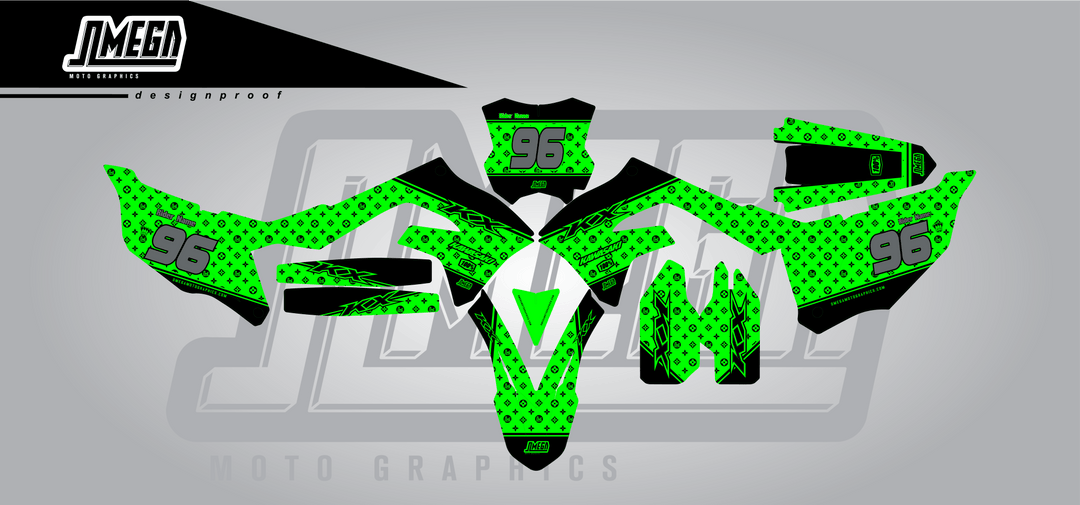 The Loui Green Experience Graphics Kit