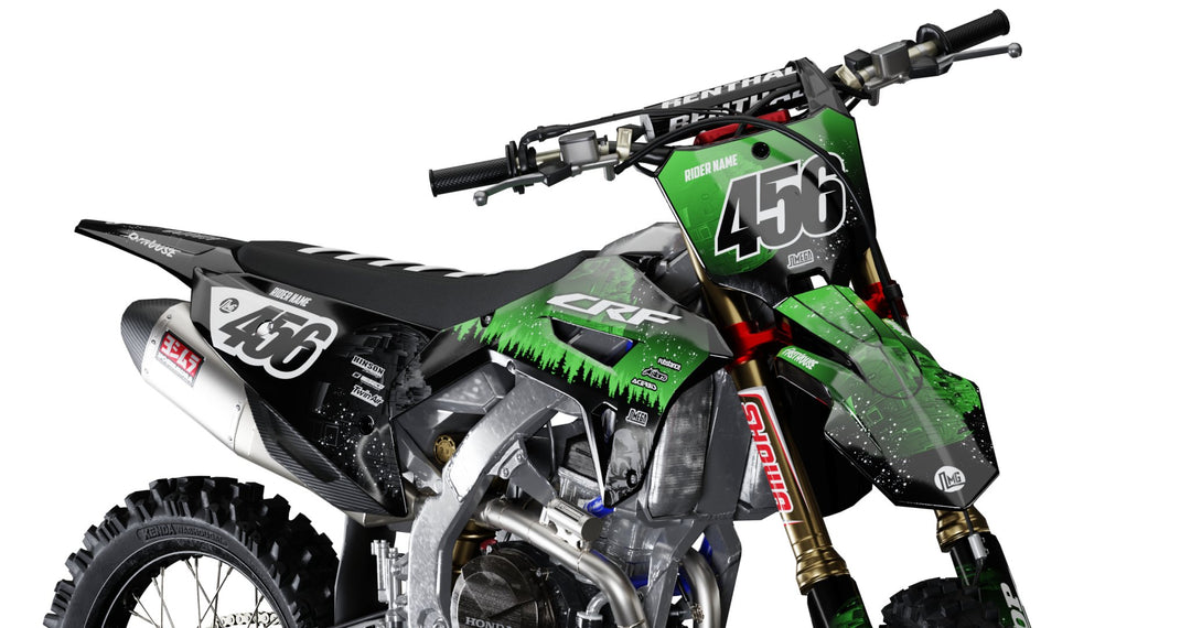 Green Death Star Graphics Kit