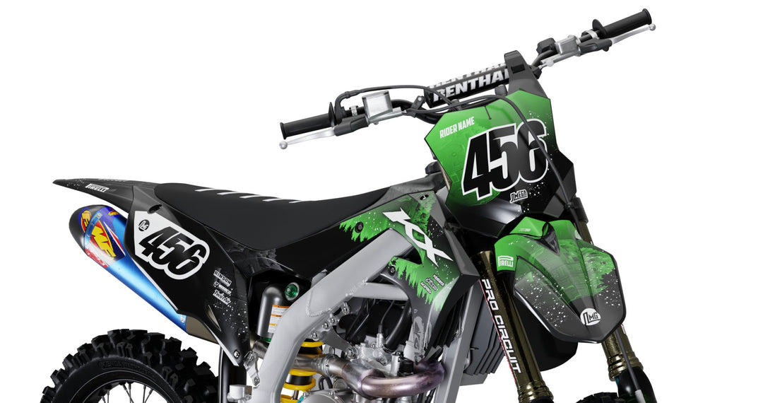 Green Death Star Graphics Kit