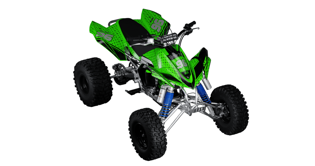 The Loui Experience Green Quad Graphics Kit