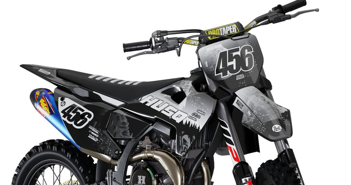 Grey Death Star Graphics Kit