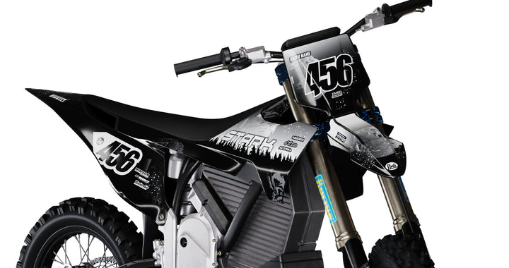 Grey Death Star Graphics Kit