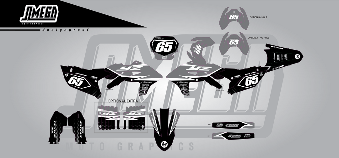 Grey Shadow Strike Graphics Kit