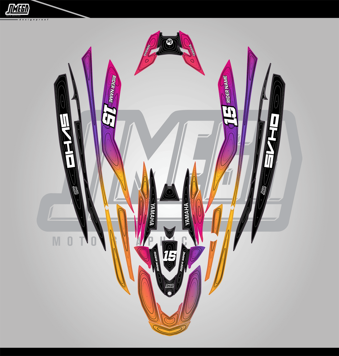 Havoc Jet Ski Graphics Kit
