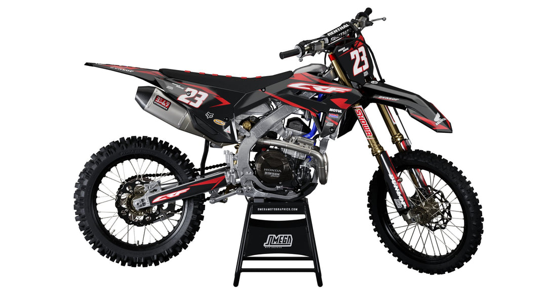 Metallic Red Graphics Kit