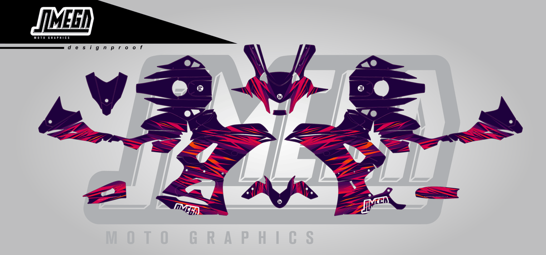 Ion Slash Bike Graphics Kit