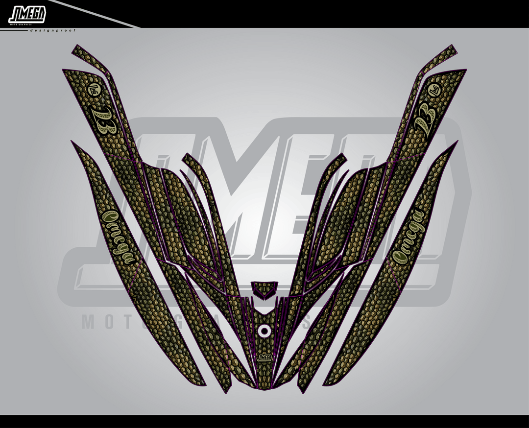 Hard Cut Jet Ski Graphics Kit