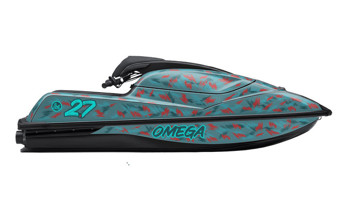 Soft Glitch Jet Ski Graphics Kit