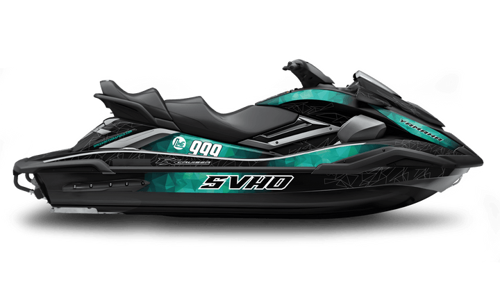 Polygons Jet Ski Graphics Kit