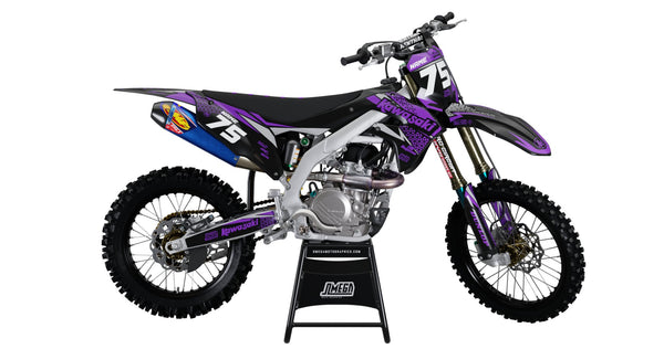 Kool Aid Purple Graphics kit | Dirt Bike Stickers – Omega Moto