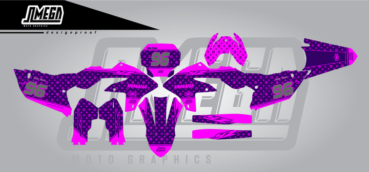 The Loui Purple Experience Graphics Kit