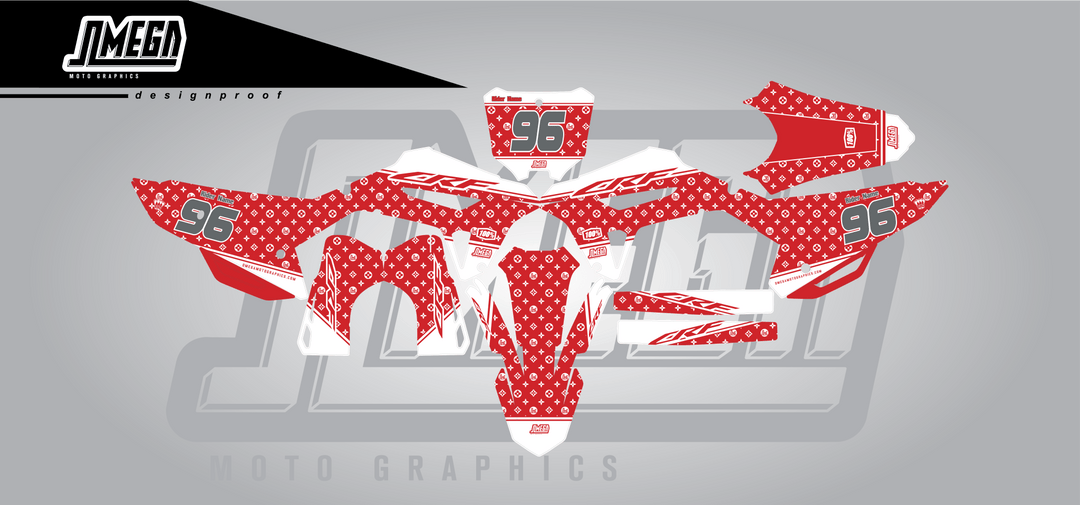 The Loui Red Experience Graphics Kit