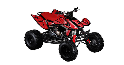 Red Manga Quad Graphics Kit