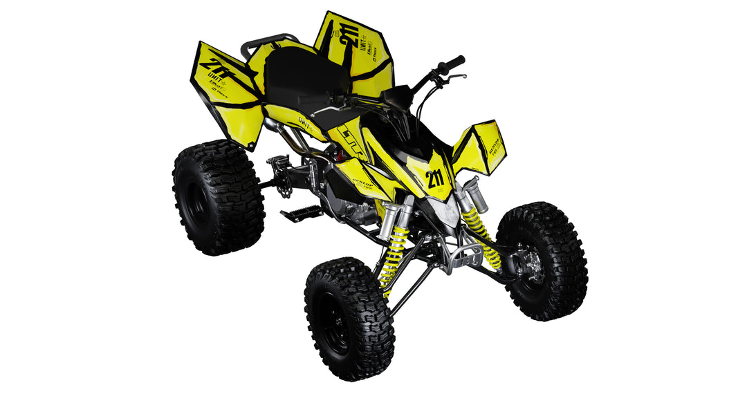 Yellow Manga Quad Graphics Kit