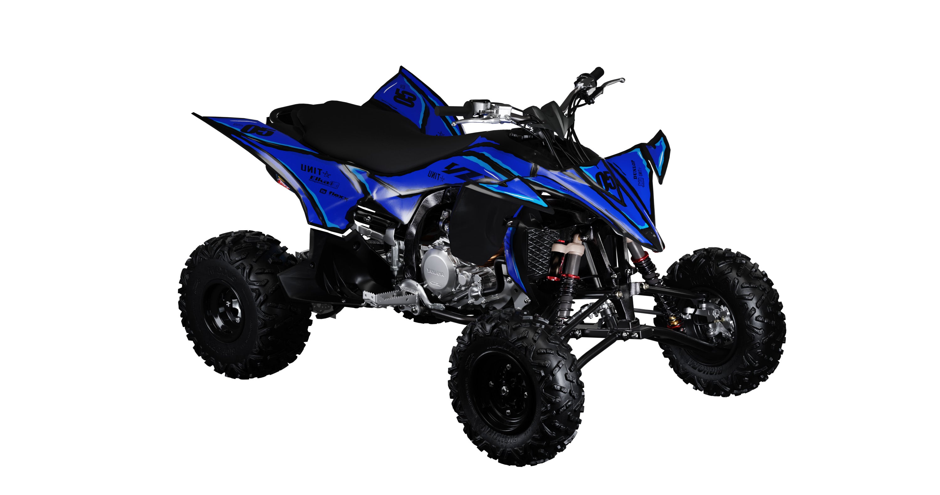 Kawasaki KFX 90 Graphics Kits – Omega Moto Graphics