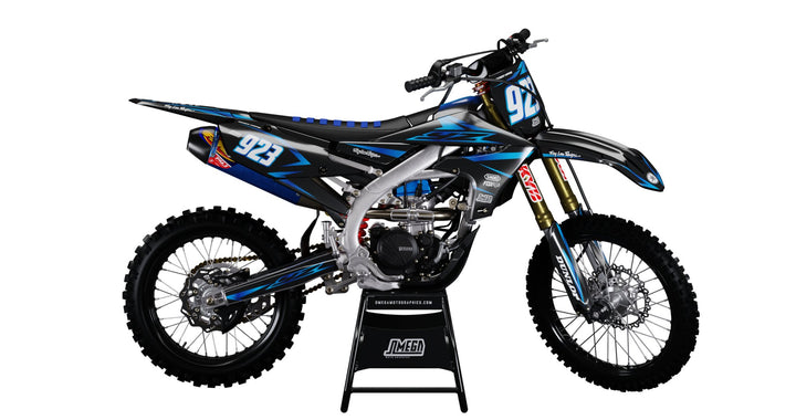 Yamaha Metallic Blue Graphics Kit