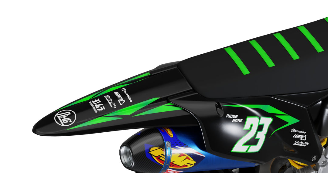 Metallic Green Graphics kit