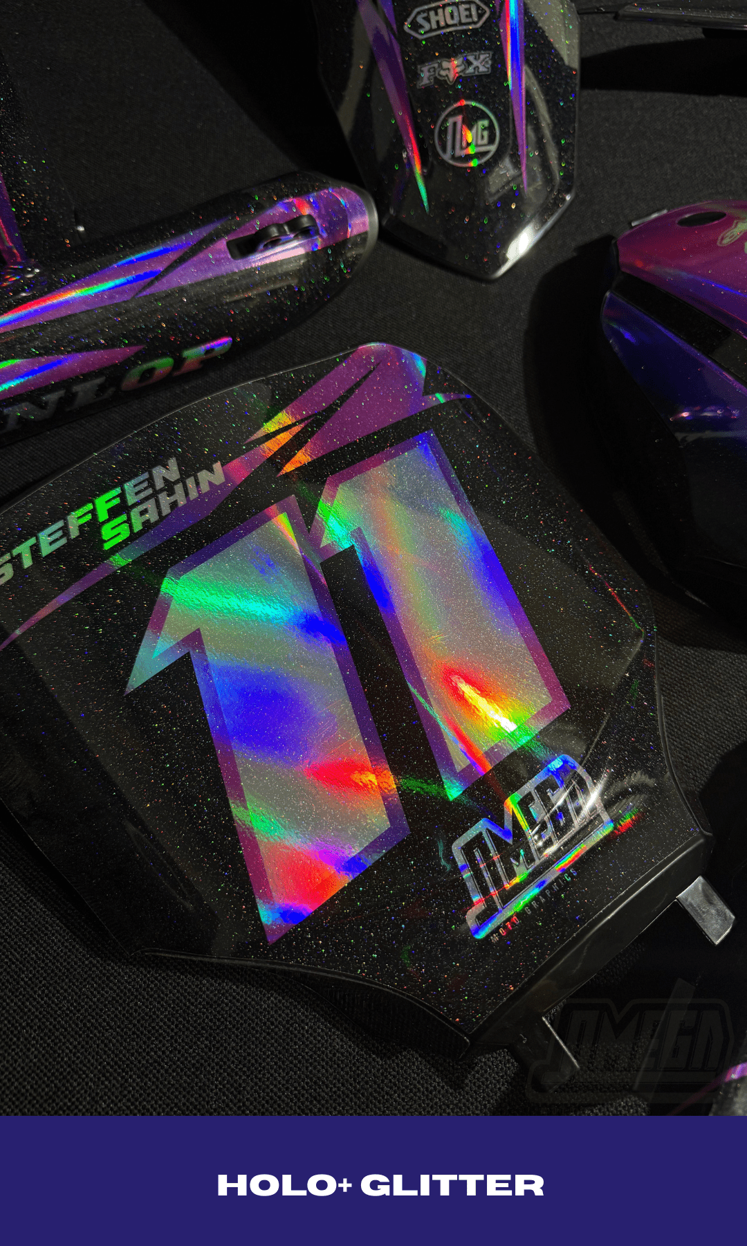 Metallic Purple Graphics Kit