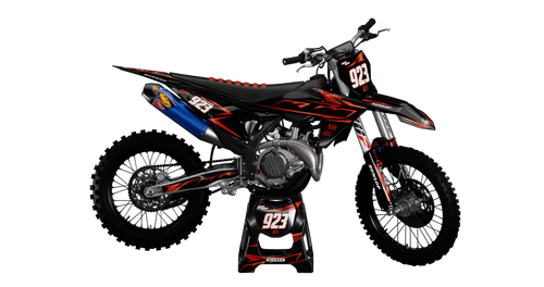 Orange Metallic Graphics Kit