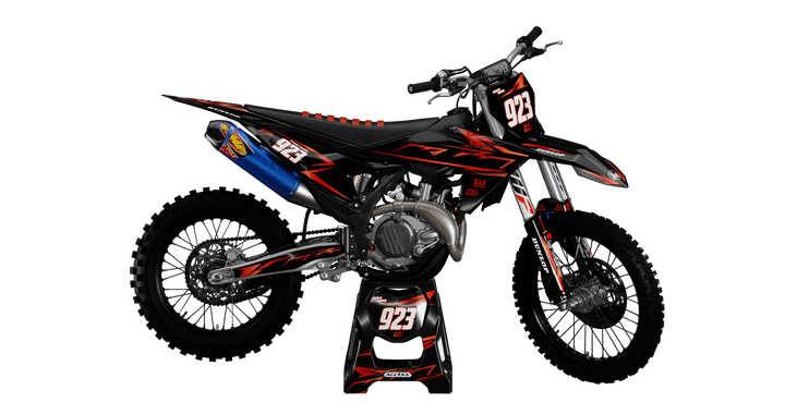 Orange Metallic Graphics Kit