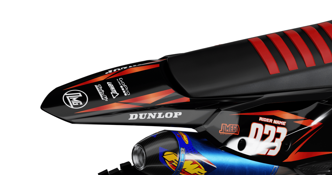 Orange Metallic Graphics Kit