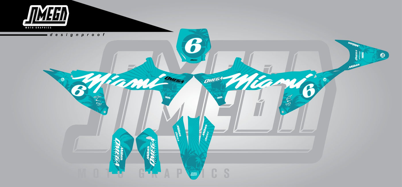 Miami Inspired Graphics kit