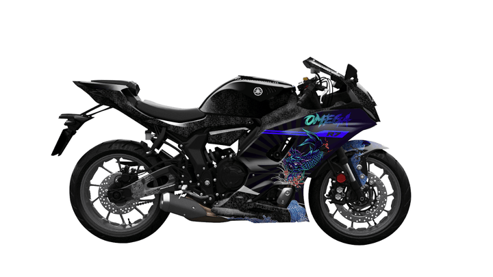 Midnight Mayhem Road Bike Graphics Kit