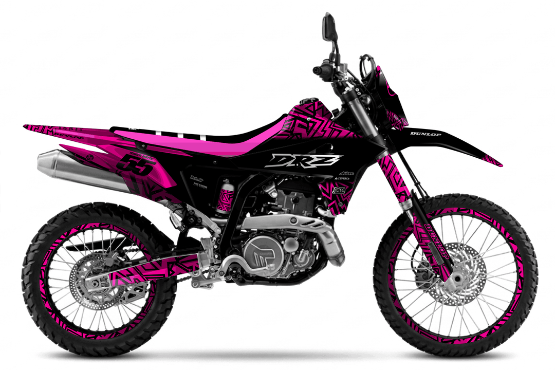 suzuki dr-z4s black radix graphics kit