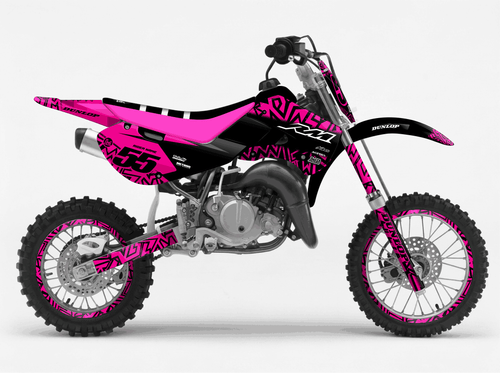 Black Radix Sticker kit for Suzuki RM 65 2000 - 2013