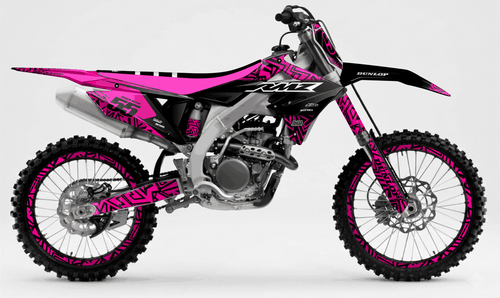 Black Radix Sticker kit for Suzuki RMZ 250 2019 - 2025