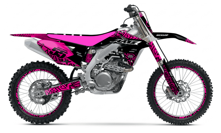 suzuki rmz 450 black radix graphics kit