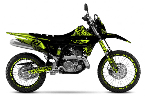 Neon Radix Sticker kit for Suzuki DR-Z4S 2025 - 2026