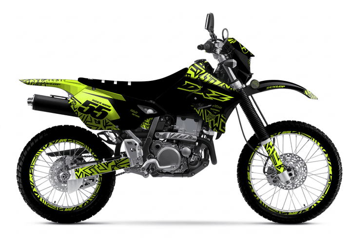 suzuki drz 400s neon radix graphics kit