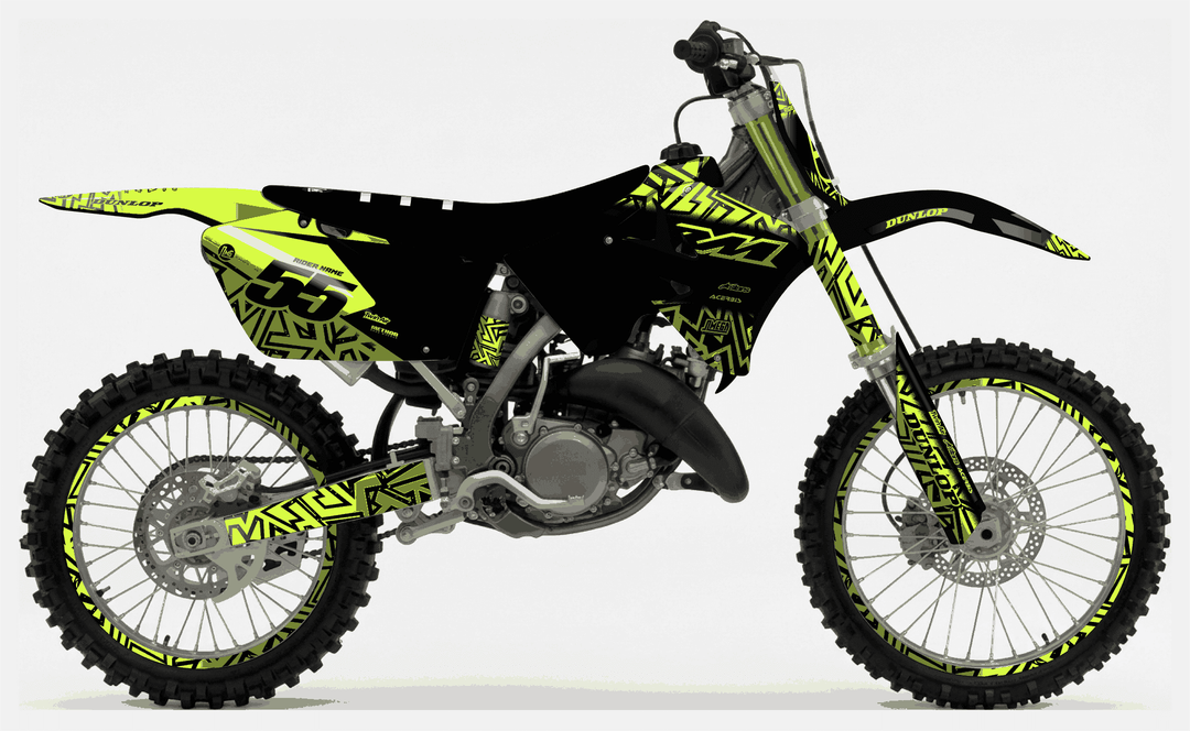 suzuki rm 125 neon radix graphics kit