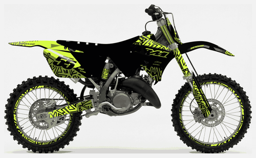 Neon Radix Sticker kit for Suzuki RM 250 2001 - 2012