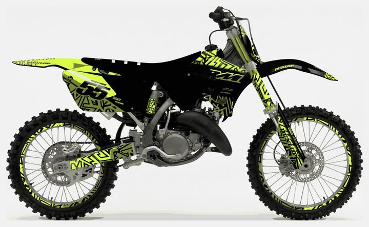 suzuki rm 250 neon radix graphics kit
