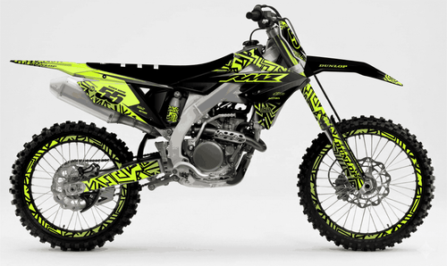 Neon Radix Sticker kit for Suzuki RMZ 250 2019 - 2025