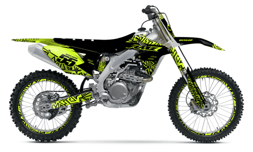 Neon Radix Sticker kit for Suzuki RMZ 450 2008 - 2017