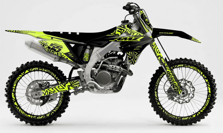 suzuki rmz 450 neon radix graphics kit
