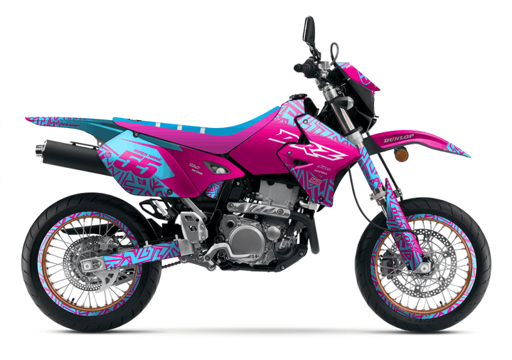 suzuki drz 400sm pink radix graphics kit