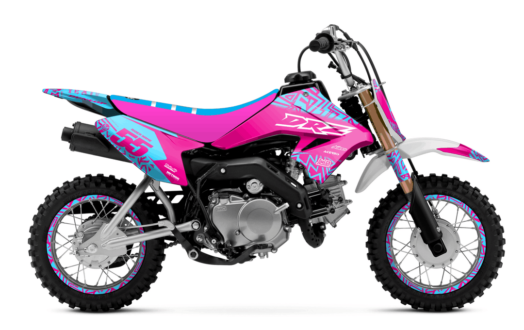 suzuki drz 70 pink radix graphics kit