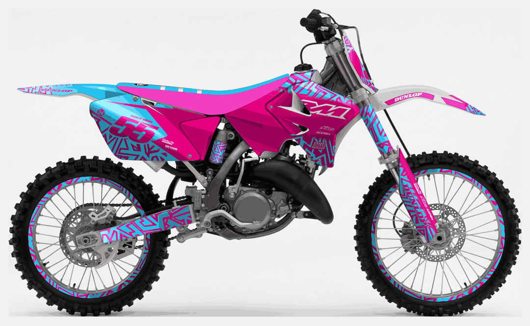 suzuki rm 250 pink radix graphics kit