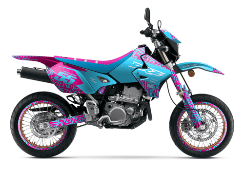 Blue Radix Sticker kit for Suzuki DRZ 400SM 2000 - 2020