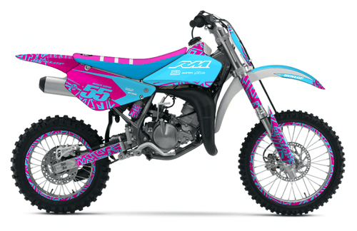Blue Radix Sticker kit for Suzuki RM 85 2001 - 2020