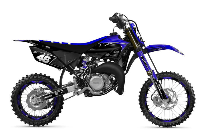 yamaha yz 85 black concept graphics kit