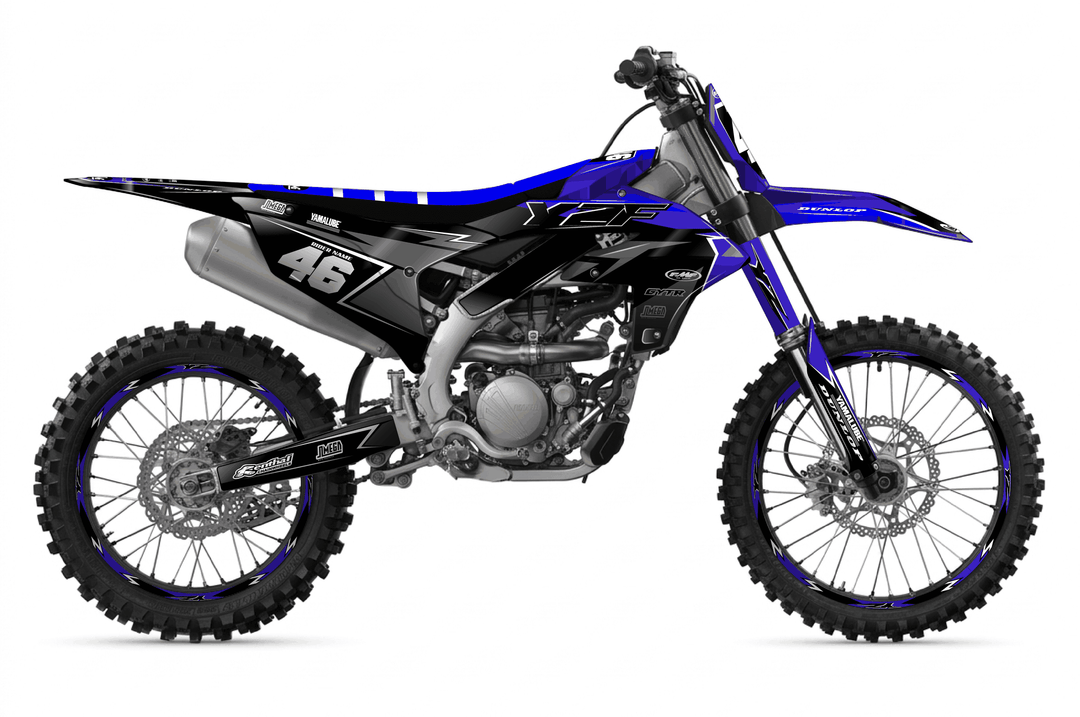 yamaha yz250f black concept graphics kit