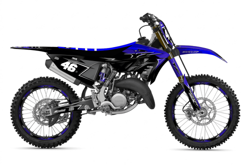 Black Concept Sticker kit for Yamaha YZ250X 2022 - 2027
